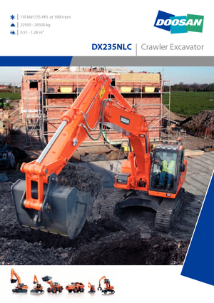 Excavatoare pe șenile Doosan DX235NLC
