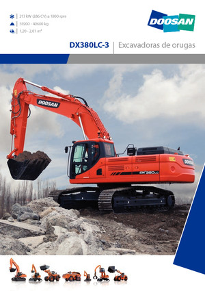 Excavatoare pe șenile Doosan DX380NLC-3
