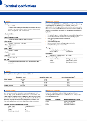Excavatoare pe șenile Doosan DX 380 LC