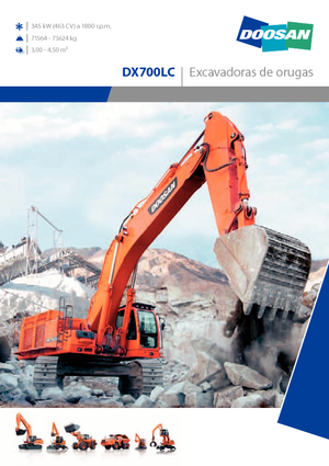 Excavatoare pe șenile Doosan DX700LC