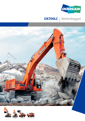 Excavatoare pe șenile Doosan DX700LC