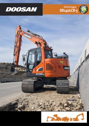 Excavatoare pe șenile Doosan DX140LCR-5