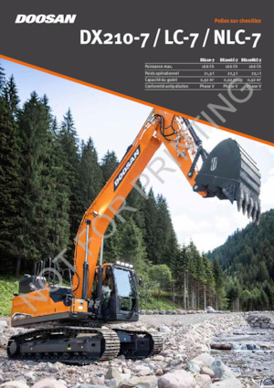 Excavatoare pe șenile Doosan DX210-7