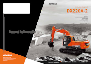 Excavatoare pe șenile Doosan DX220A
