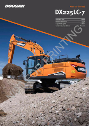 Excavatoare pe șenile Doosan DX225LC-7