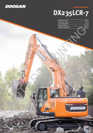 Excavatoare pe șenile Doosan DX235LCR-7