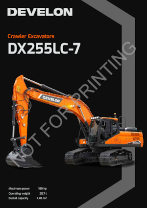 Excavatoare pe șenile Develon DX225LC-7 SLR 