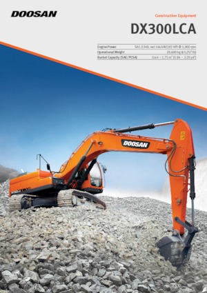 Excavatoare pe Șenile Electrice Doosan DX300LCA
