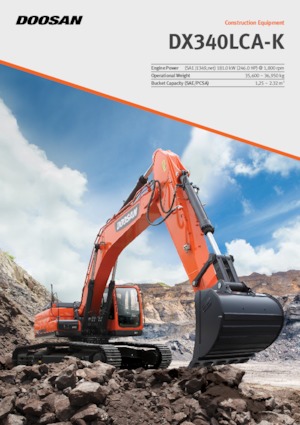 Excavatoare pe șenile Doosan DX340LCA-K