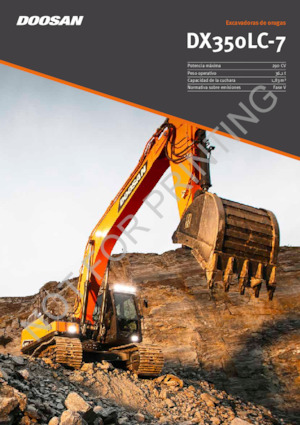 Excavatoare pe șenile Doosan DX350LC-7