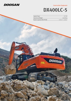 Excavatoare pe șenile Doosan DX400LC-5