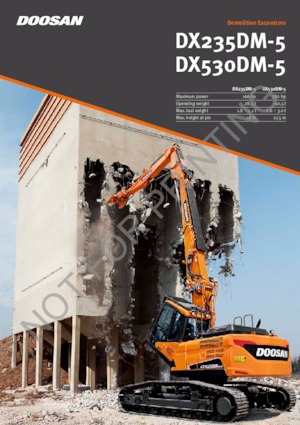 Excavatoare pe șenile Doosan DX530DM-5