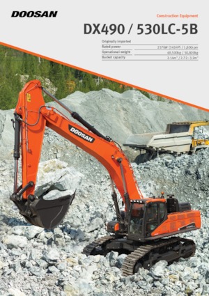 Excavatoare pe șenile Doosan DX530LC-5B