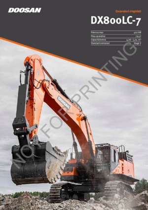 Excavatoare pe șenile Doosan DX800LC-7