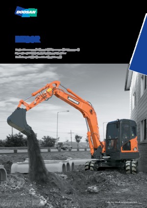 Excavatoare pe șenile Doosan DX80R