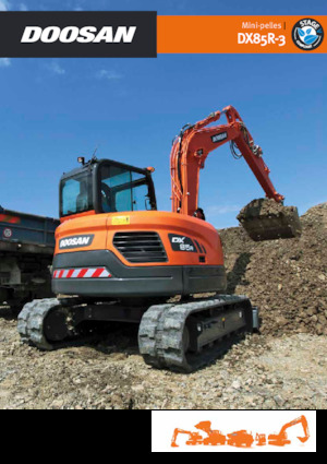 Excavatoare pe șenile Doosan DX85R-3