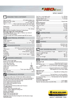 Excavatoare pe șenile New Holland E160C BladeRunner