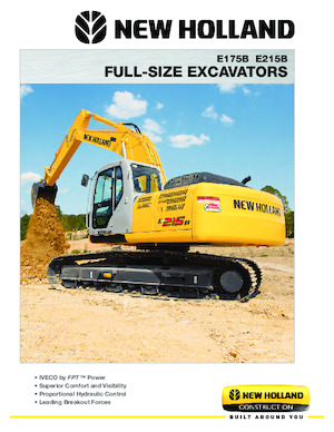 Excavatoare pe șenile New Holland E 175 B