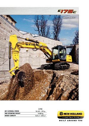 Excavatoare pe șenile New Holland E175C LC