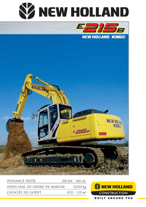 Excavatoare pe șenile New Holland E 215 B EL