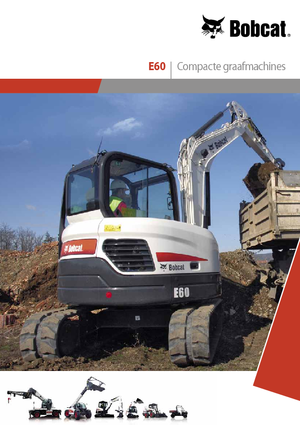 Excavatoare pe șenile Bobcat E 60