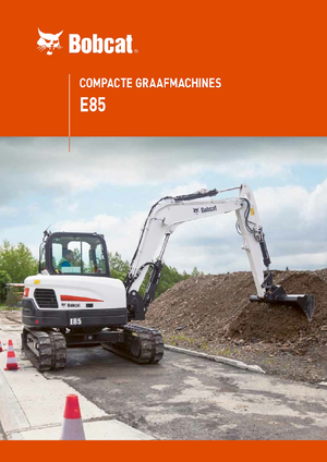 Excavatoare pe șenile Bobcat E85