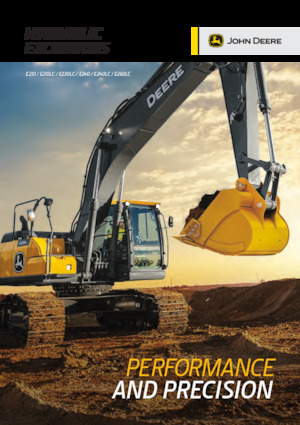 Excavatoare pe șenile John Deere Construction E240-II