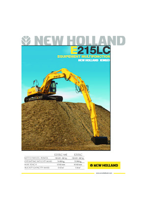 Excavatoare pe șenile New Holland E215LC-ME