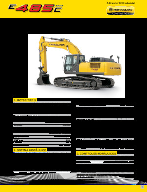 Excavatoare pe șenile New Holland E485C EVO
