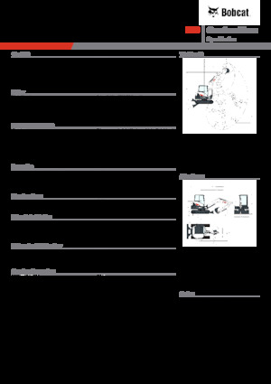 Excavatoare pe șenile Bobcat E60