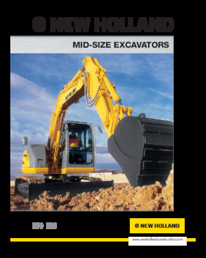 Excavatoare pe șenile New Holland E70