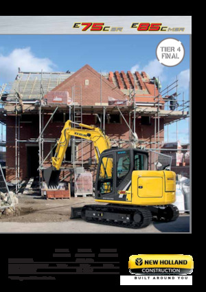 Excavatoare pe șenile New Holland E75C SR LC