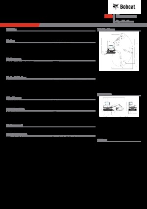 Excavatoare pe șenile Bobcat E80