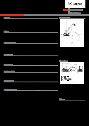 Excavatoare pe șenile Bobcat E88