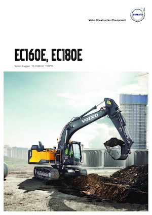 Excavatoare pe șenile Volvo EC160ENL