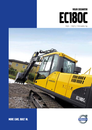 Excavatoare pe șenile Volvo EC180CL
