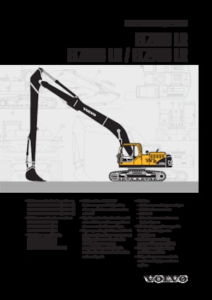 Excavatoare pe șenile Volvo EC210B