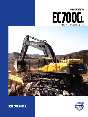 Excavatoare pe șenile Volvo EC700CL