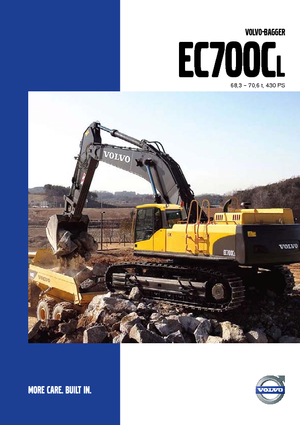 Excavatoare pe șenile Volvo EC700CLD
