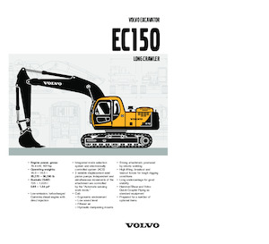 Excavatoare pe șenile Volvo EC150