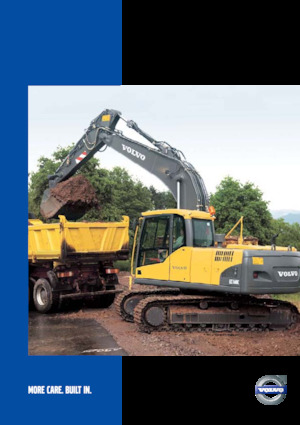 Excavatoare pe șenile Volvo EC160C