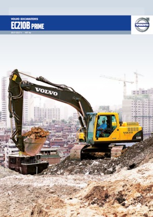 Excavatoare pe șenile Volvo EC210B Prime