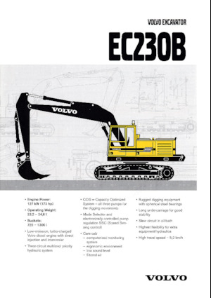 Excavatoare pe șenile Volvo EC230B