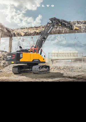 Excavatoare pe șenile Volvo EC300E Straight Boom NL