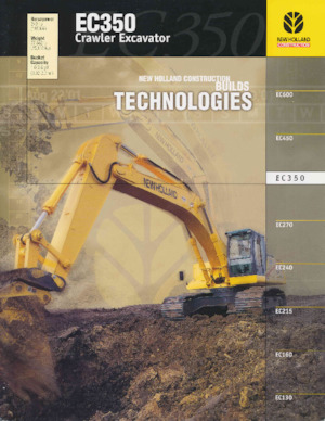 Excavatoare pe șenile New Holland EC350