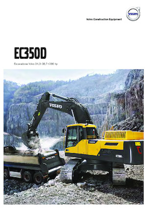 Excavatoare pe șenile Volvo EC350DL