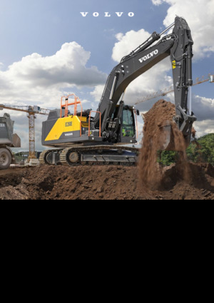 Excavatoare pe șenile Volvo EC350E Hybrid