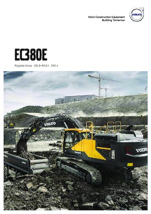 Excavatoare pe șenile Volvo EC380ENL