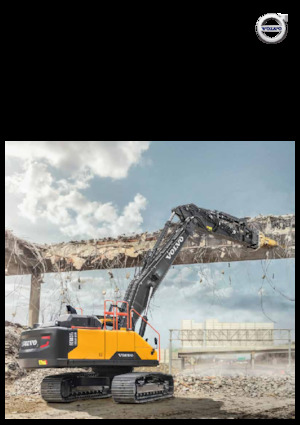 Excavatoare pe șenile Volvo EC300EN Straight boom