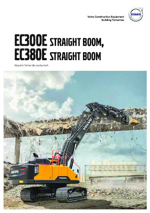 Excavatoare pe șenile Volvo EC300EN Straight boom